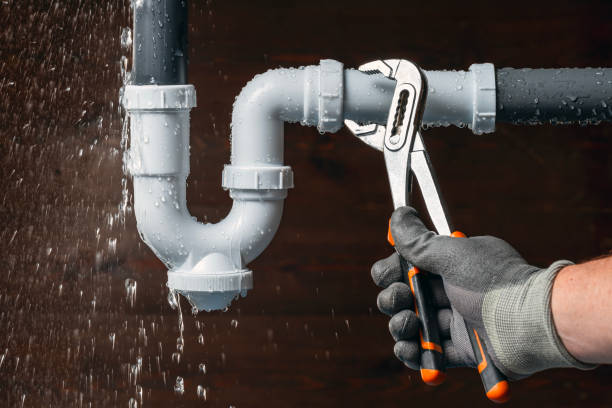 Professional Emergency Plumber technician working in Saint David, IL
